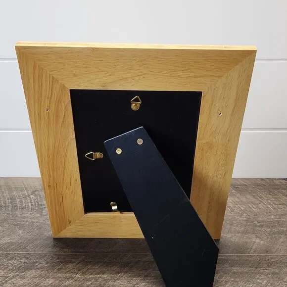 Lexington Collection 5x7 Wood Picture Frame With Wooven Braided Inlay - Picture 6 of 9